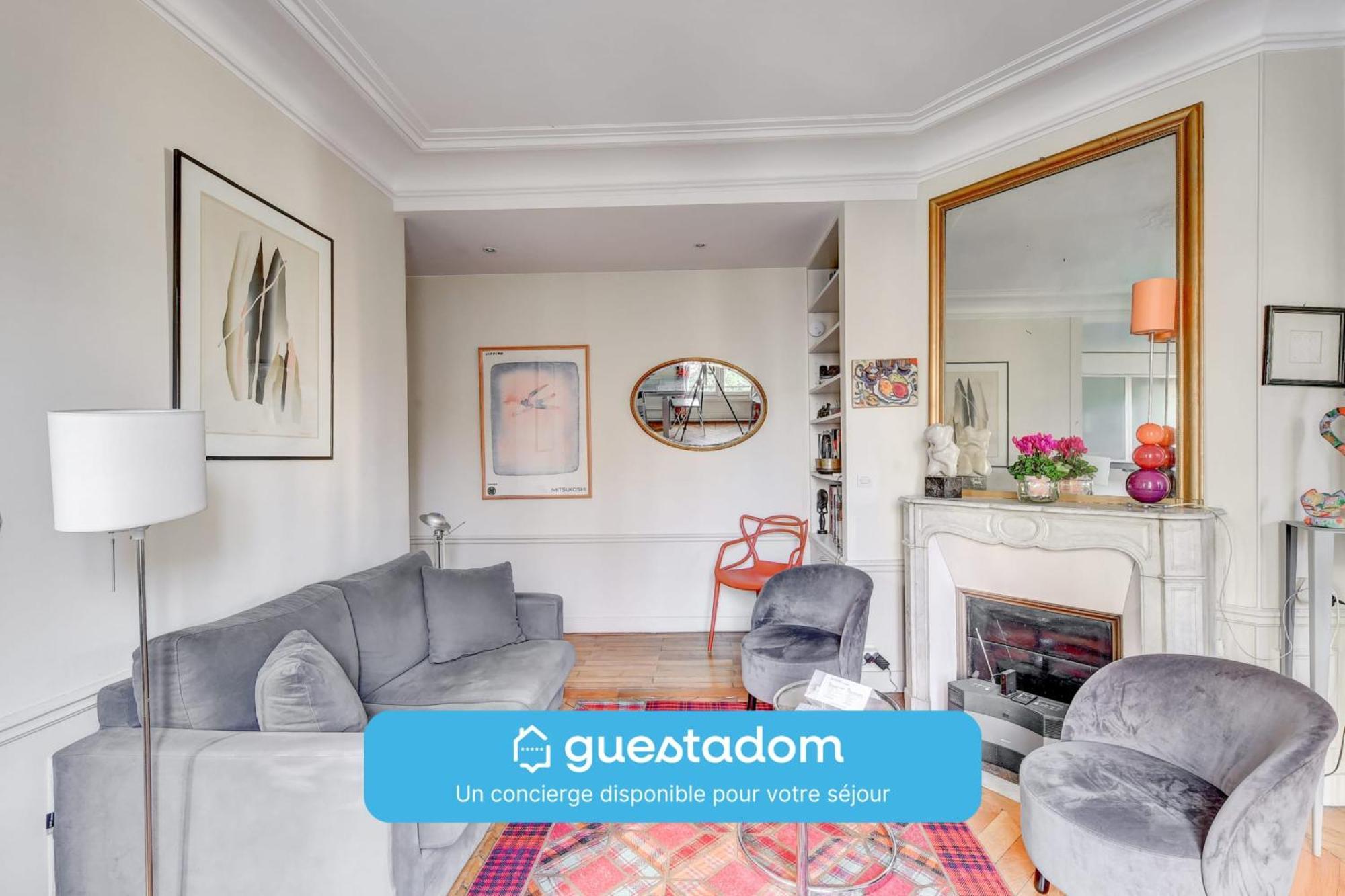Lecourbe - Wifi - 15Eme Arrondissement Appartement Parijs Buitenkant foto